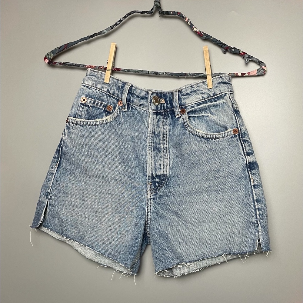 ZARA high waisted Jean shorts
